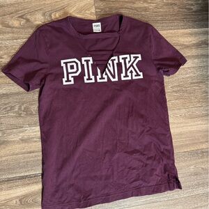 PINK Victoria's Secret Plum Tee